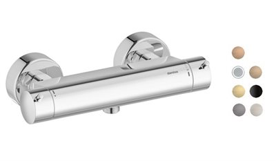 Damixa Iris brusearmatur med termostat, vælg farve