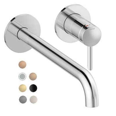 Damixa Iris håndvaskarmatur med 225 mm tud - Vælg farve