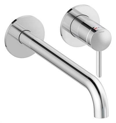 Damixa Iris håndvaskarmatur med 225 mm tud - krom