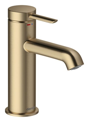 Damixa Iris small håndvaskarmatur - børstet bronze