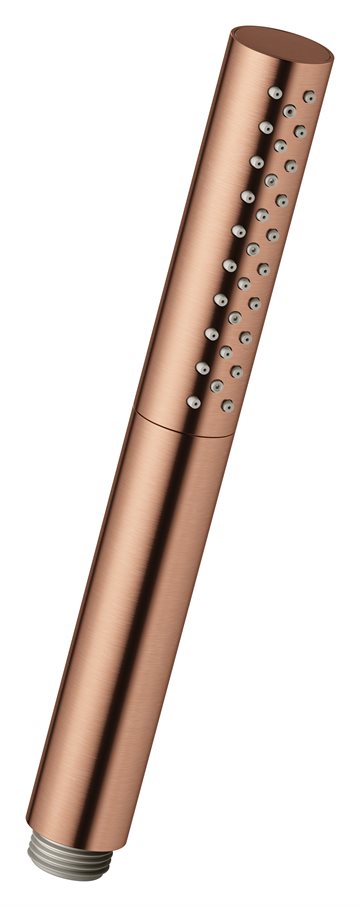 Damixa Iris Tube 3-spray håndbruser i Børstet Kobber PVD