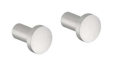 Damixa Zen håndklædekroge, sæt á 2 stk. - steel