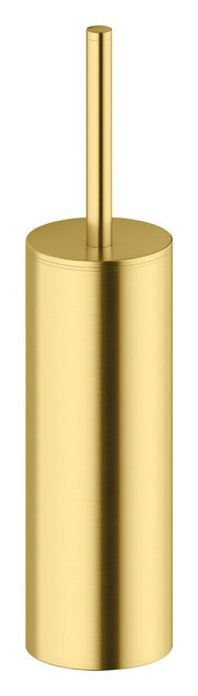 Damixa Zen toiletbørste til væg eller gulv - Børstet messing PVD