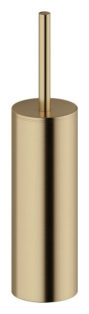 Damixa Zen toiletbørste til væg eller gulv - Børstet bronze PVD