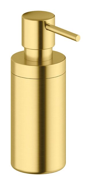 Damixa Zen Sæbedispenser til væg eller bord i Børstet Messing PVD