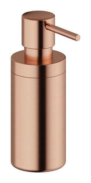 Damixa Zen Sæbedispenser til væg eller bord i Børstet kobber PVD