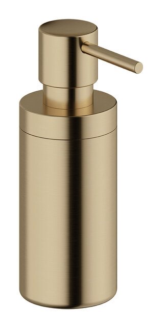Damixa Zen Sæbedispenser til væg eller bord i Børstet bronze PVD