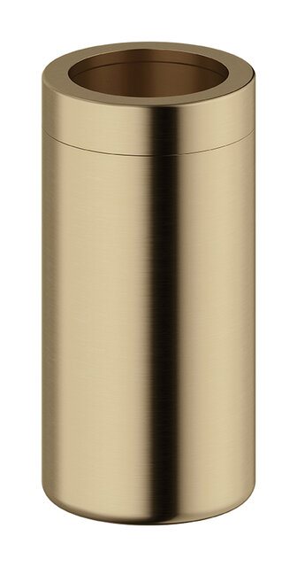 Damixa Zen tandkrus med holder i børstet bronze PVD