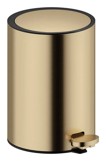 Damixa Zen toiletspand med Pedal i Børstet bronze PVD