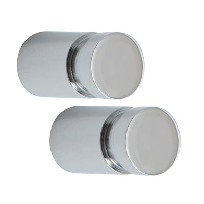 LAVABO Luna 2 stk SMÅ Håndklædekroge i Krom