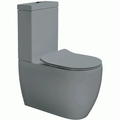Lavabo Glomp BTW gulvstående toilet - Mat grå