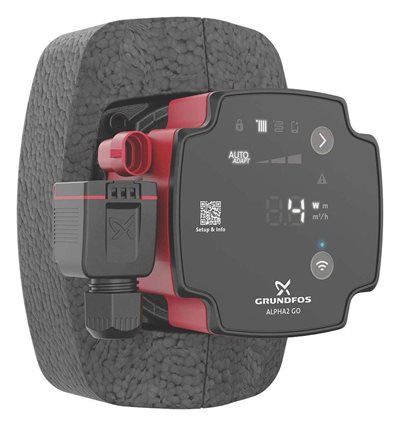 Grundfos ALPHA2 GO cirkulationspumpe 15-40 130 mm (Til varme)