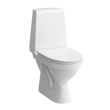 Laufen Kompas N toilet med skjult S-lås, uden skyllekant