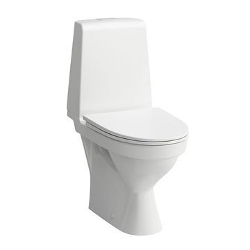 Laufen Kompas N toilet med skjult P-lås, uden skyllekant