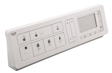 GROHE fjernbetjening Sensia 260x73mm til duschetoilet hvid med display