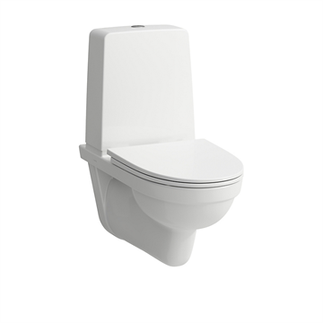 Laufen Kompas Rimless væghængt toilet m/synlig cisterne