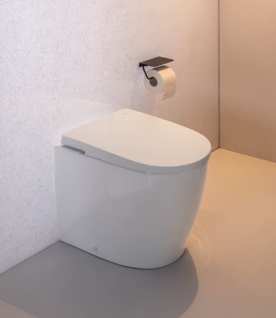 Roca Avant gulvstående toilet med in-tank cisterne & sæde