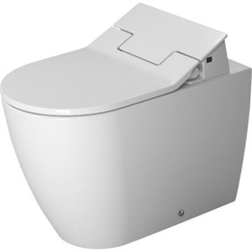 Duravit ME by Starck gulvstående wc-skål til sensowash, Nordisk variant inkl. wondergliss