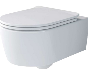 V&B Soul væghængt toilet m/softclose sæde, åben skyllerand og hygienic flush