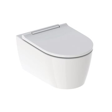 Geberit ONE Rimfree toiletskål med TurboFlush inkl. toiletsæde