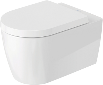 Duravit ME by Starck rimless toilet m/Durashield & softclose sæde.