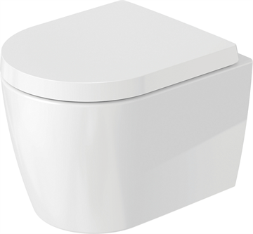 Duravit ME by Starck compact rimless toilet m/Durashield & softclose sæde.