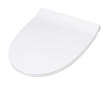Aqualux Spring slimline toiletsæde med Soft Close