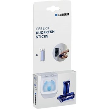 Geberit DuoFresh Stick, æske med 8 sticks
