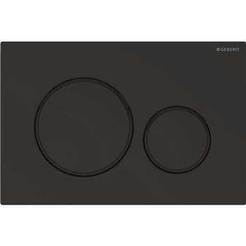 Geberit Sigma 20 Round betjeningsplade matsort/sort