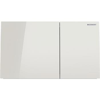 Geberit Sigma 70 Square betjeningsplade sandgrå (glas front)