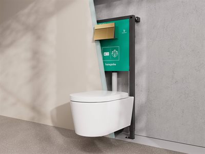 hansgrohe iFrame Indbygningscisterne 1120 til væghængt toilet