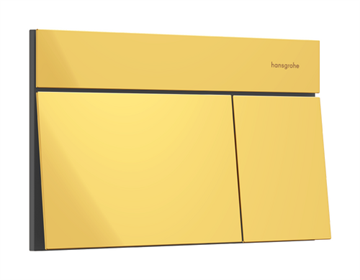 hansgrohe iFrame Element E Trykplade i metal - Poleret guld-optik PVD