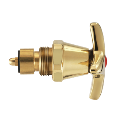 TONI Copenhagen Krydsgreb Ventiloverdel Med EPDM Pakning - Vælg farve