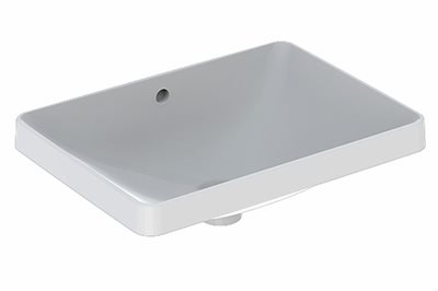 Geberit VariForm håndvask 55 cm, med overløb til nedfældning - KeraTect