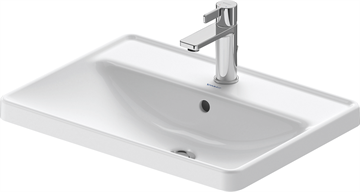 Duravit D-Neo håndvask til nedfældning 600x435mm