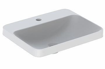 Geberit VariForm nedfældnings håndvask 55 cm, rektangulær