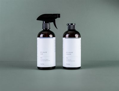 Secher plejesæt til messing- og granitek vaske