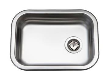 Intra køkkenvask 480x340mm med strainer, mat K480