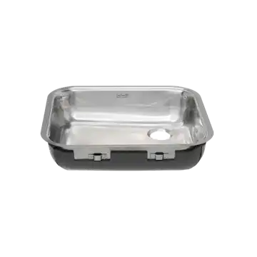 Lavabo L18 4035 SK handicapvenlig køkkenvask i Rustfrit stål