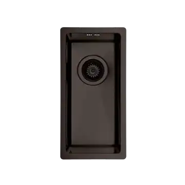 Lavabo Kubus 180 soft universal køkkenvask, PVD Dark Bronze