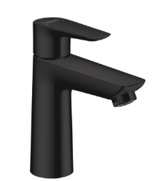 Hansgrohe Talis E 1-grebs håndvaskarmatur, uden bundventil, matsort