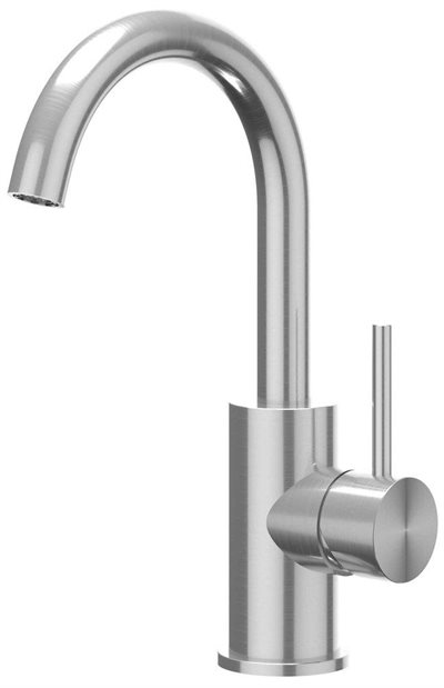 Sanibell Ivy Concord håndvaskarmatur med svingtud i rustfrit stål