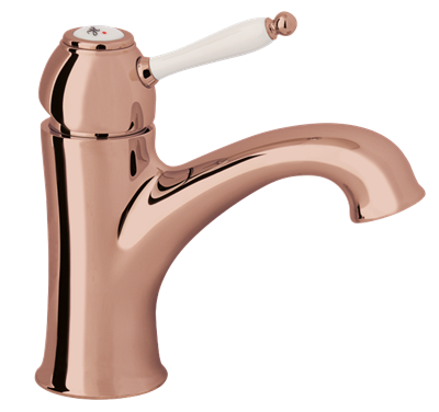 Damixa Tradition Håndvaskarmatur - poleret kobber pvd