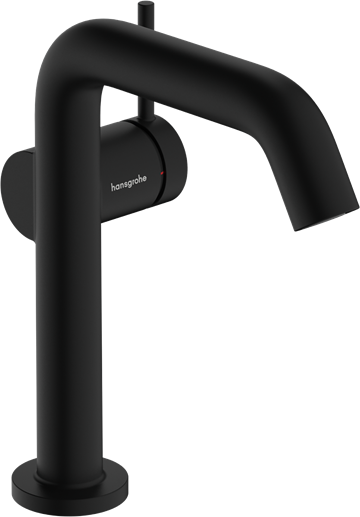 Hansgrohe Tecturis S håndvaskarmatur 150 Fine m/Push-open ventil i mat sort
