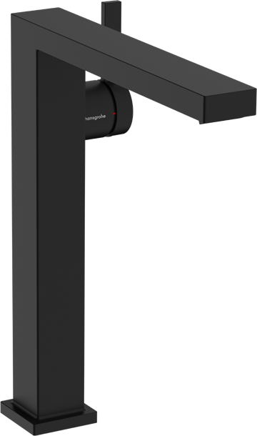 Hansgrohe Tecturis E håndvaskarmatur 240 Fine m/Push-open ventil i mat sort