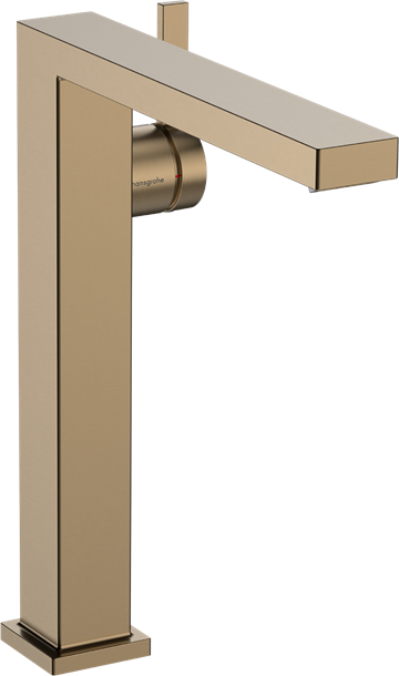 Hansgrohe Tecturis E håndvaskarmatur 240 Fine m/Push-open ventil i Børstet bronze