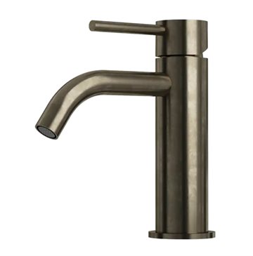 LAVABO Mira 040 håndvaskarmatur i bruneret natur messing