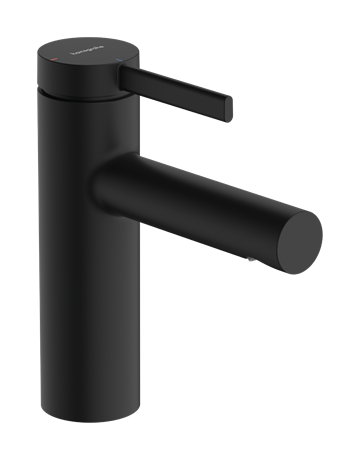 hansgrohe Zesis S vandhane, 100 m/løft-op bundventil i metal, matsort