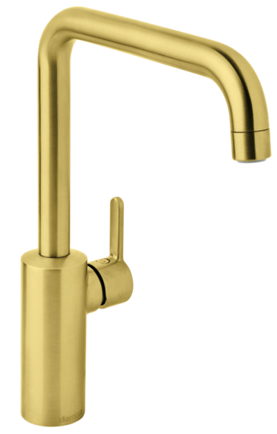 Damixa Silhouet 1-grebs køkkenarmatur, børstet messing (PVD)