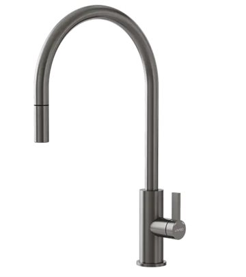 Lavabo Alkymist 587 RS køkkenarmatur m/udtrækstud i PVD gunmetal